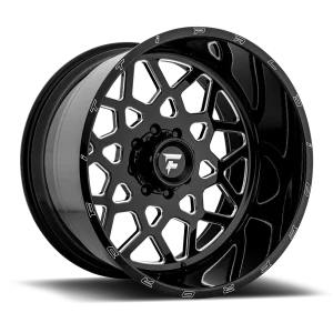 Fittipaldi Offroad – FTF11 – Black – 22″x12″ -51mm – Summer Wheels – FTF11-22125127N51BM